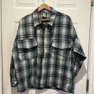 VINTAGE NO FEAR GEAR Full Zip Flannel Jacket